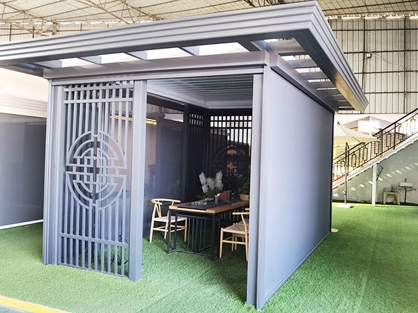 展廳一角-明陽遮陽